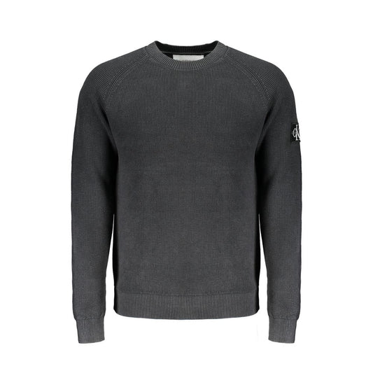 Calvin Klein Schwarzer Baumwollpullover