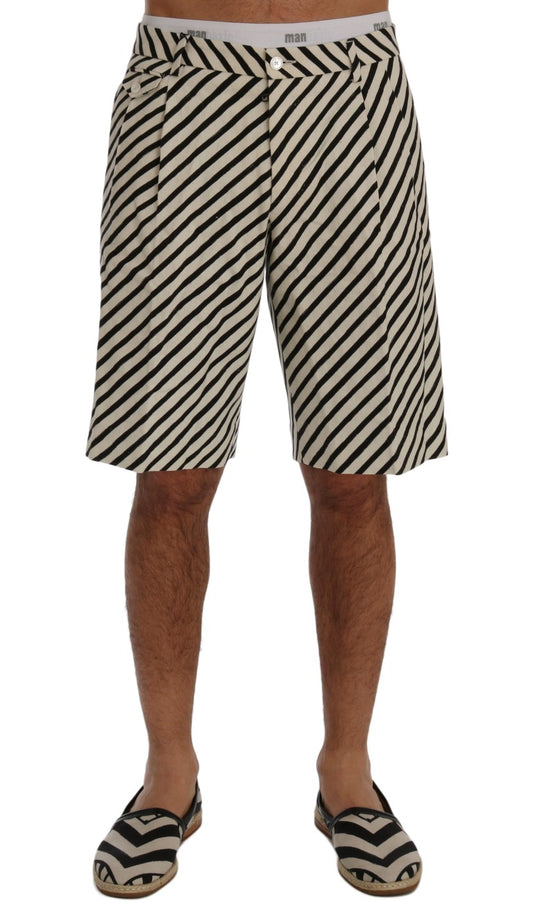 Dolce &amp; Gabbana Striped Hamp -shortsit