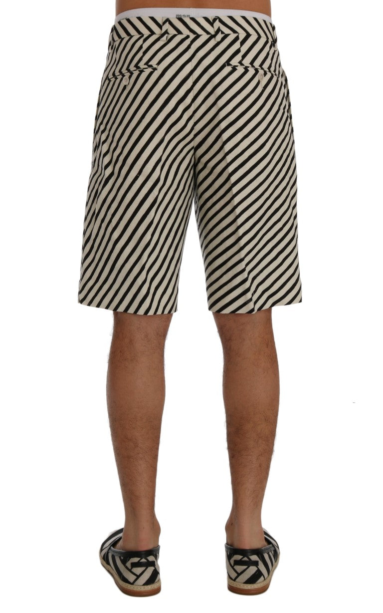 Dolce &amp; Gabbana Striped Hamp -shortsit