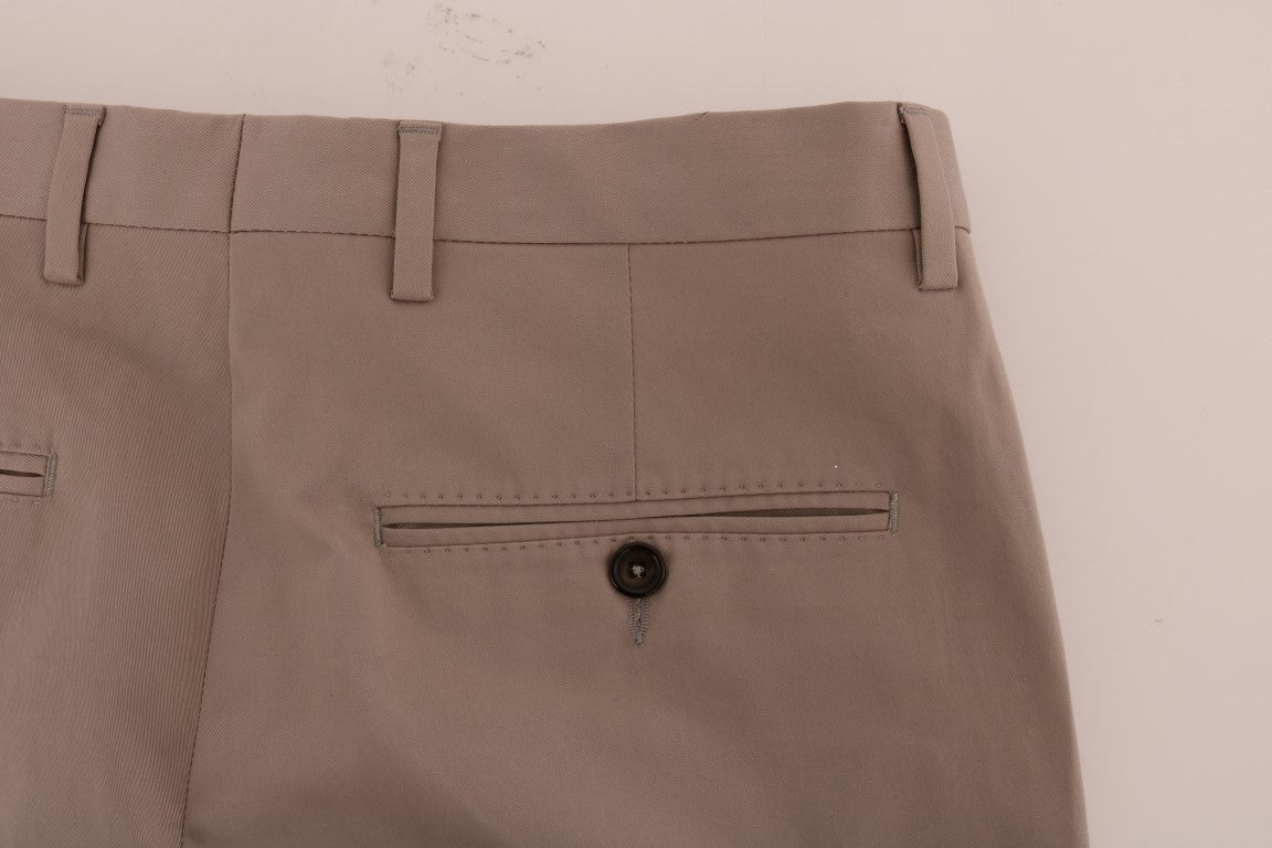 Dolce & Gabbana Schicke Beige Chinos Freizeithosen