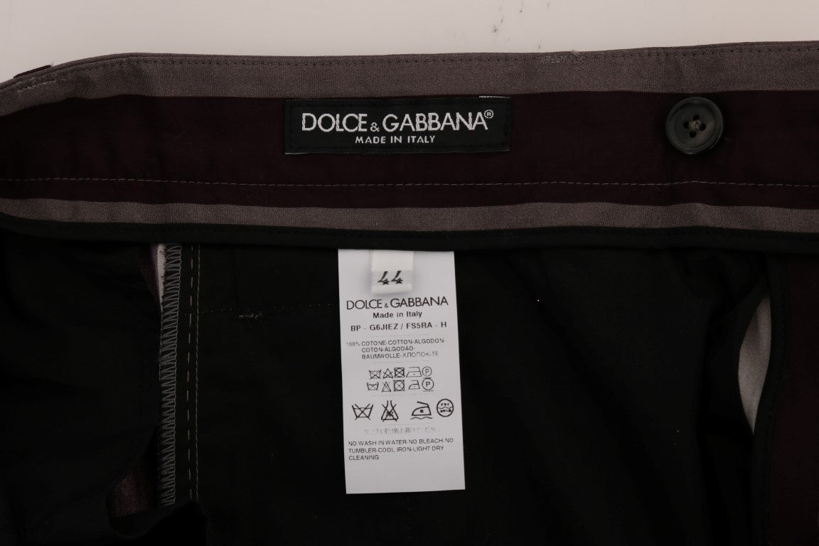 Dolce & Gabbana Lässige gestreifte Baumwollshorts