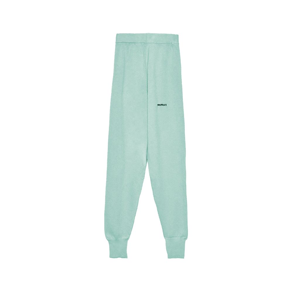 Hinnominate Mint Green Wool Blend Joggers