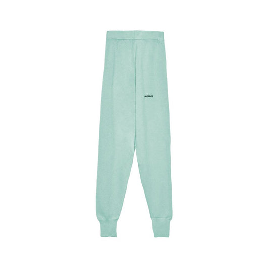 Hinnominate Mint Green Wool Blend Joggers