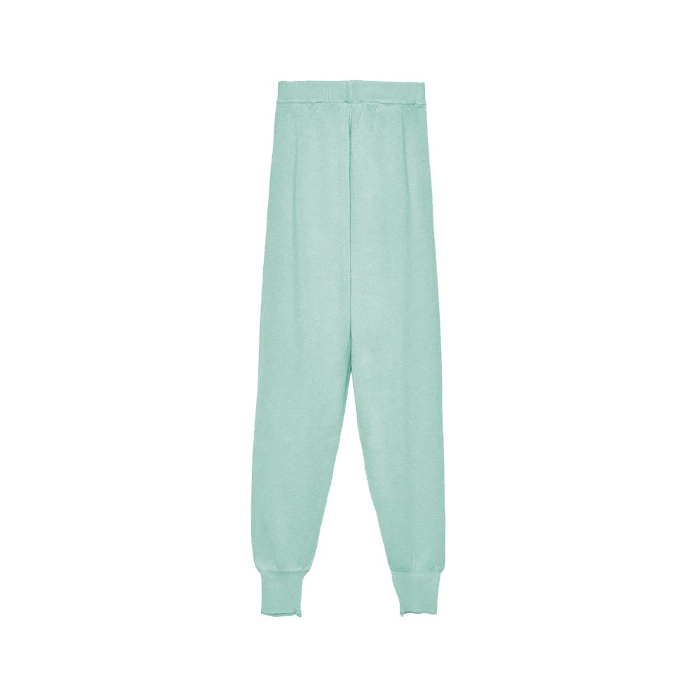 Hinnominate Mint Green Wool Blend Joggers