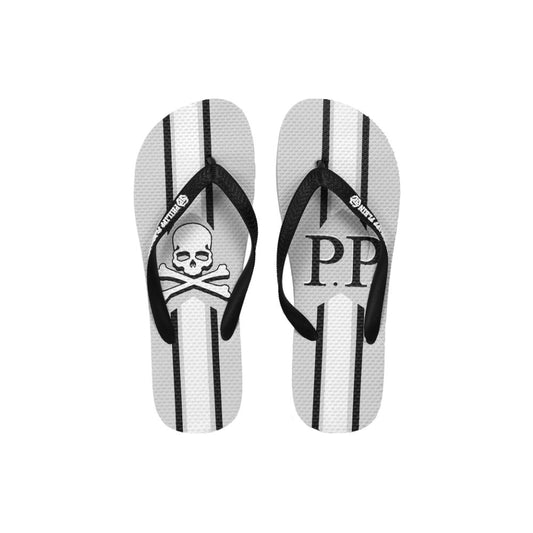 Philipp Plein harmaa polyesterisandaali naisille