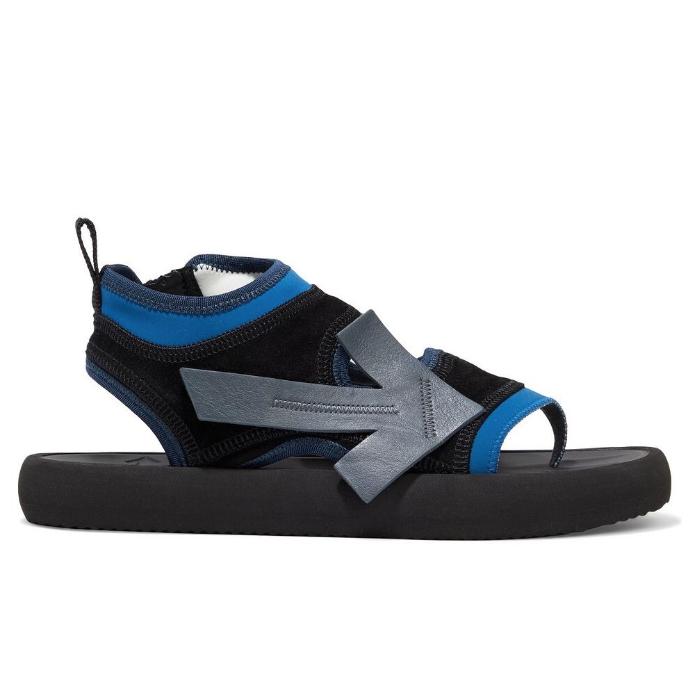 Off-White Blue Neoprene Women's Sandal