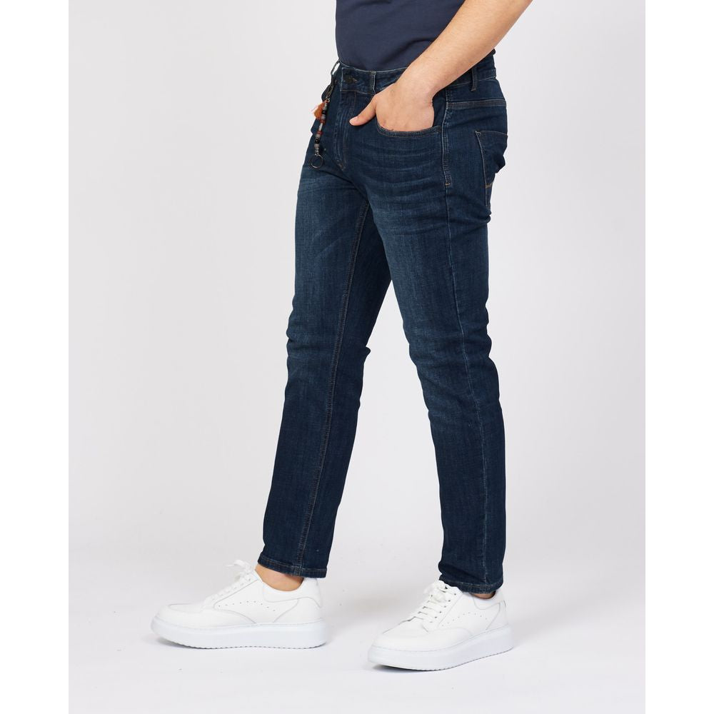 Yes Zee Schicke blaue Five-Pocket-Stretch-Jeans