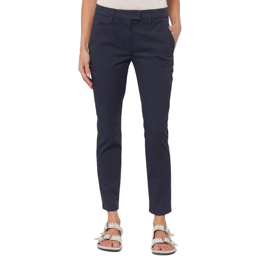 Dondup Blue Cotton Women's Pants