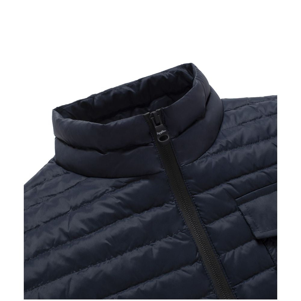 Refrigiwear Blaue Nylonjacke