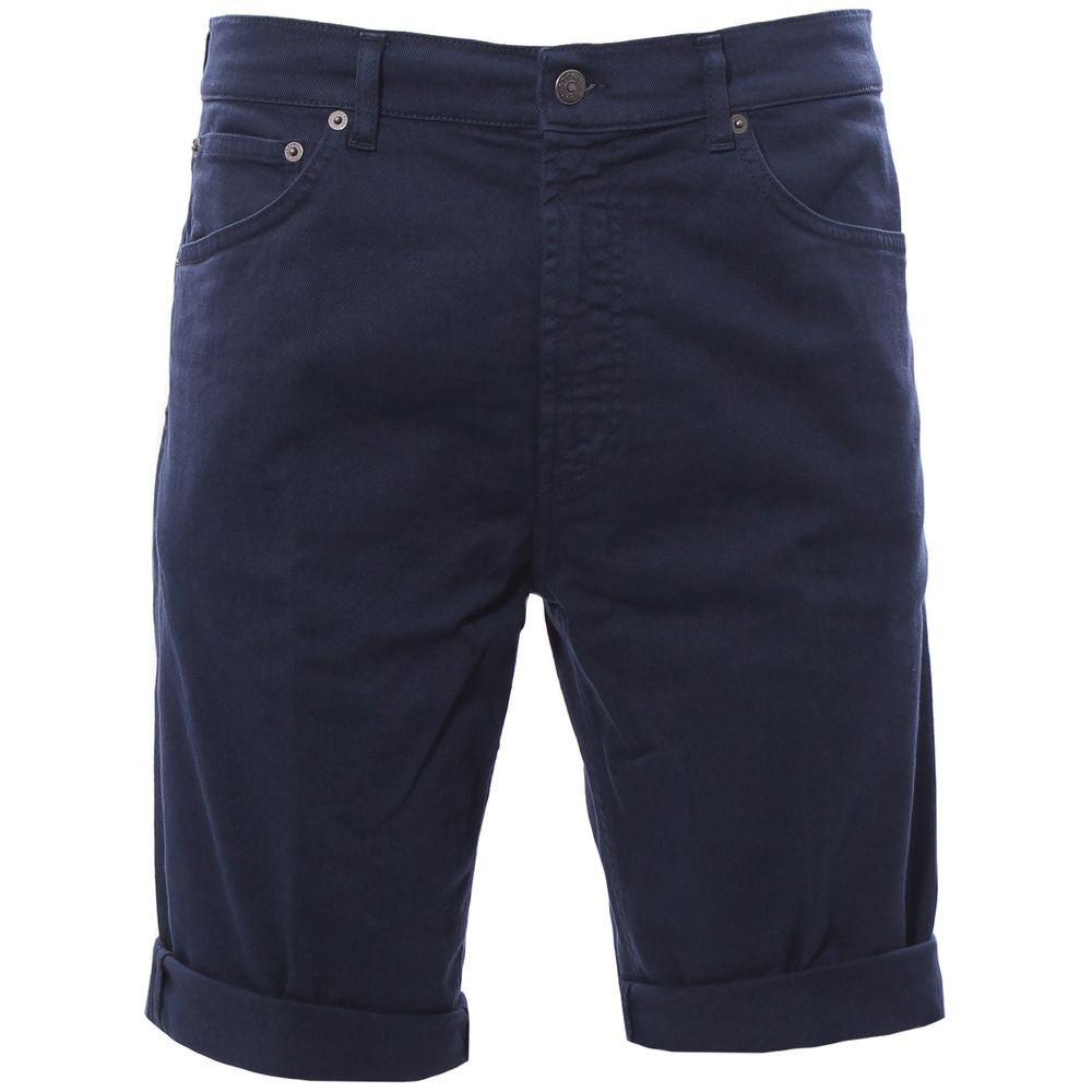 Dondup Schicke dunkelblaue Shorts aus Stretch-Baumwolle