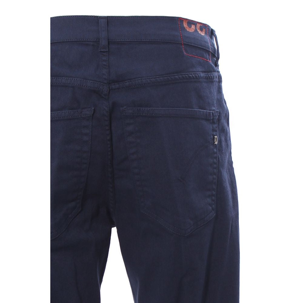 Dondup Schicke dunkelblaue Shorts aus Stretch-Baumwolle