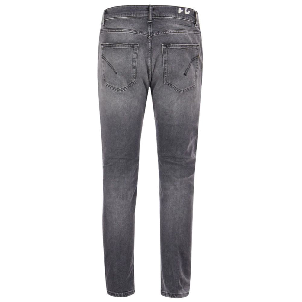 Dondup Chic grey Dian jeans with distressed details