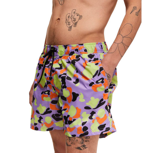 Refrigiwear Multicolor Nylon Herren-Badeshorts