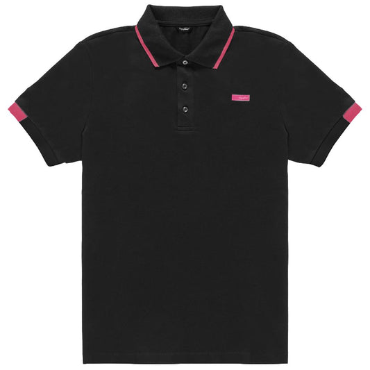 Refrigiwear Elegantes Baumwoll-Polo mit kontrastierenden Details