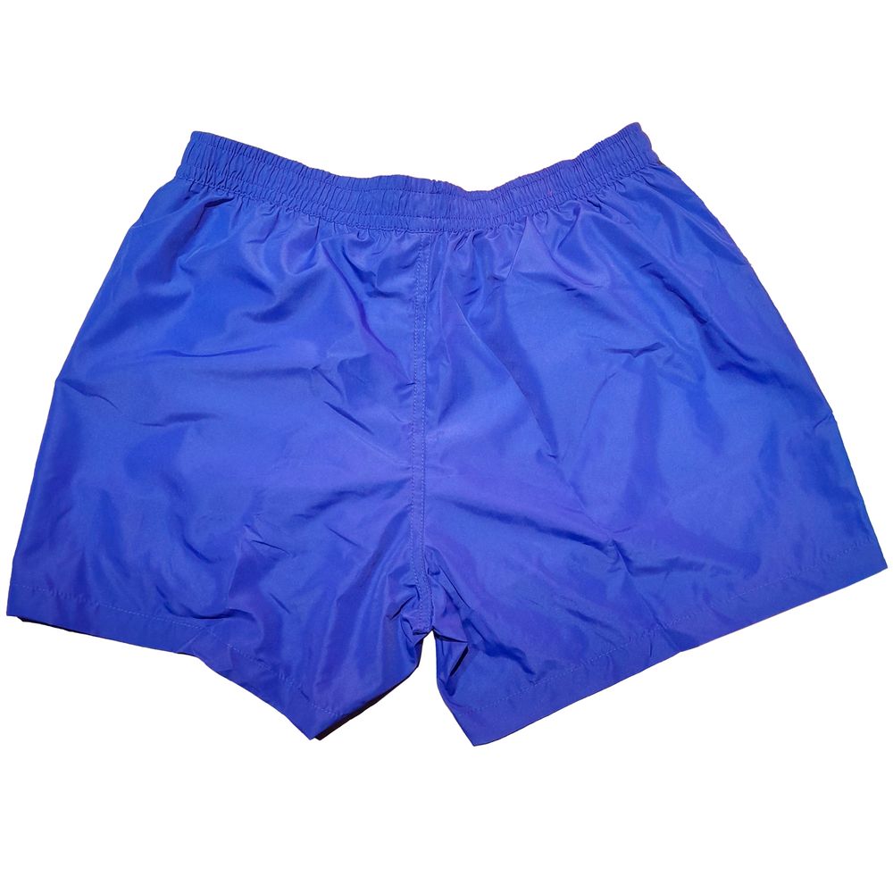 La Martina Blaue Polyester-Badehose für Männer