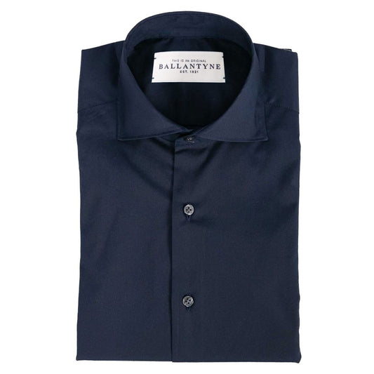 Ballantyne Blue Cotton Shirt for Men