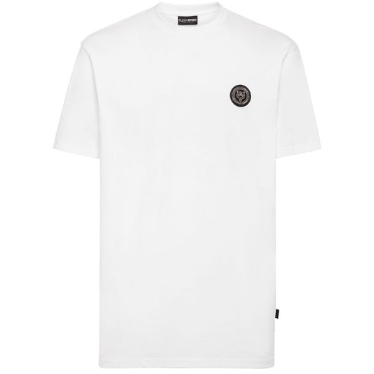 Plein Sport T-shirt for men in white cotton