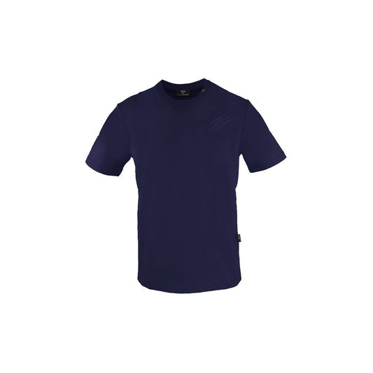 Plein Sport Blue Cotton Miesten T-paita