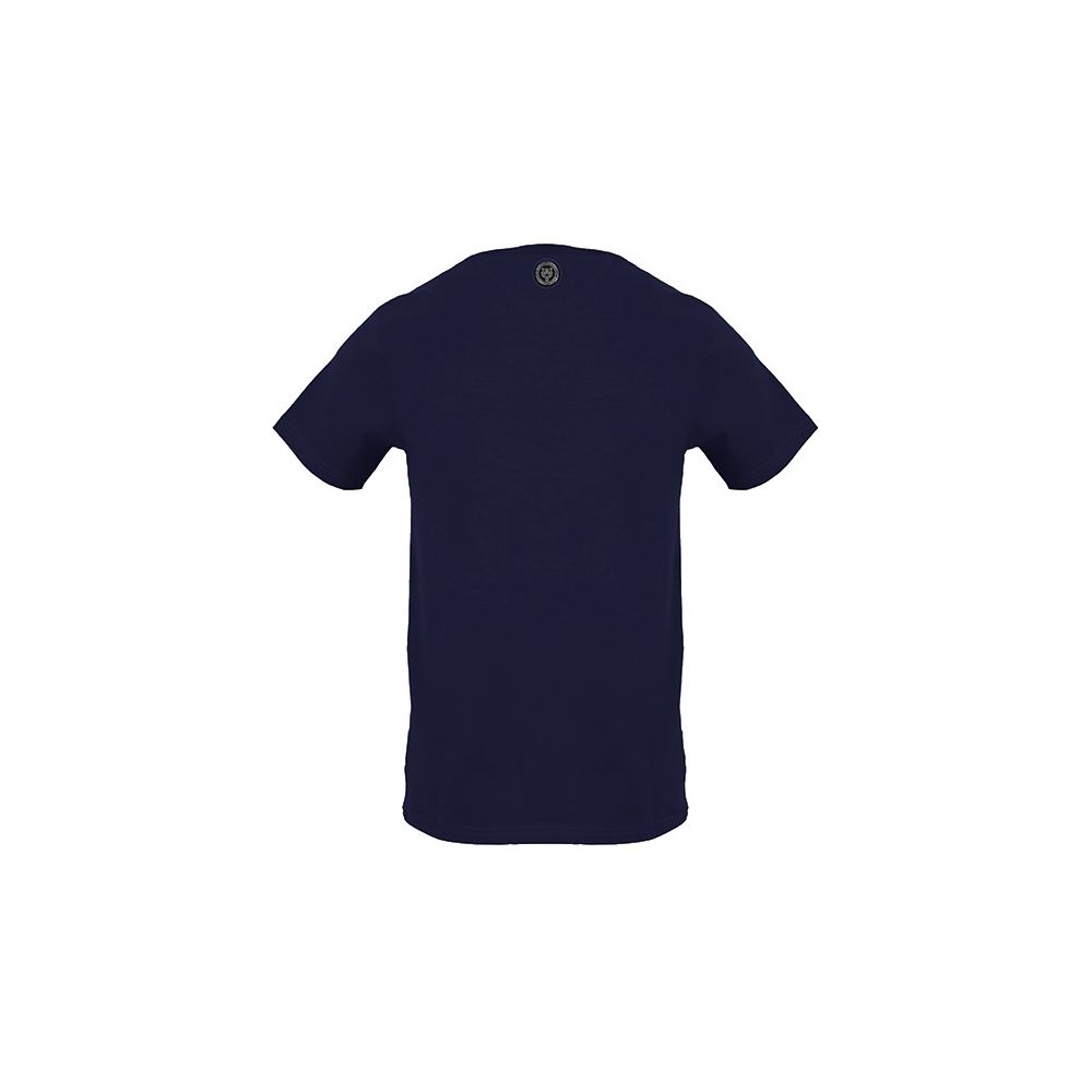 Plein Sport Blue Cotton Miesten T-paita