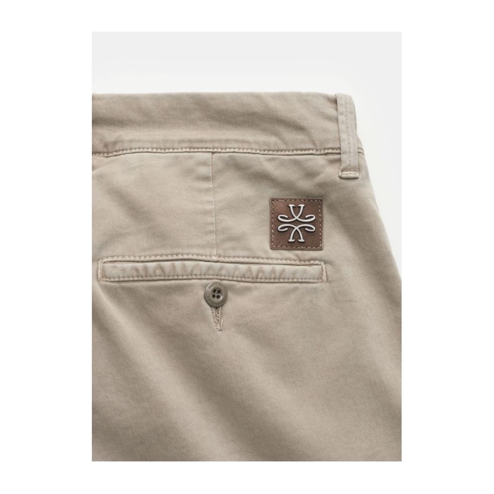 Jacob Cohen Smooth Cotton Chino Pants in Beige