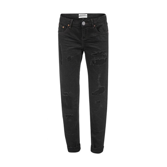 One Teaspoon Chic black patched jeans