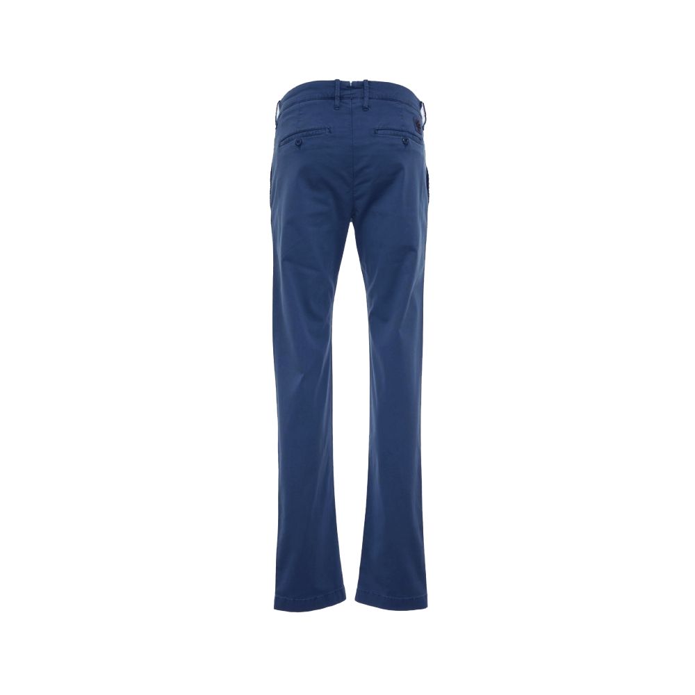 Jacob Cohen Slim Chino Pants in Blue Cotton - Slim Fit