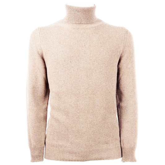 Emilio Romanelli Beige Cashmere Sweater for Men