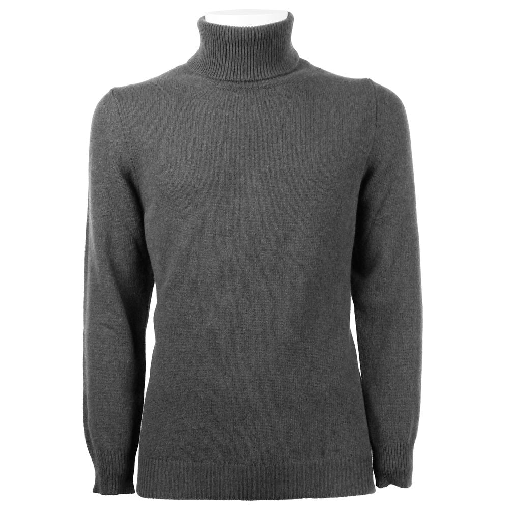 Emilio Romanelli Gray Cashmere Sweater for Men