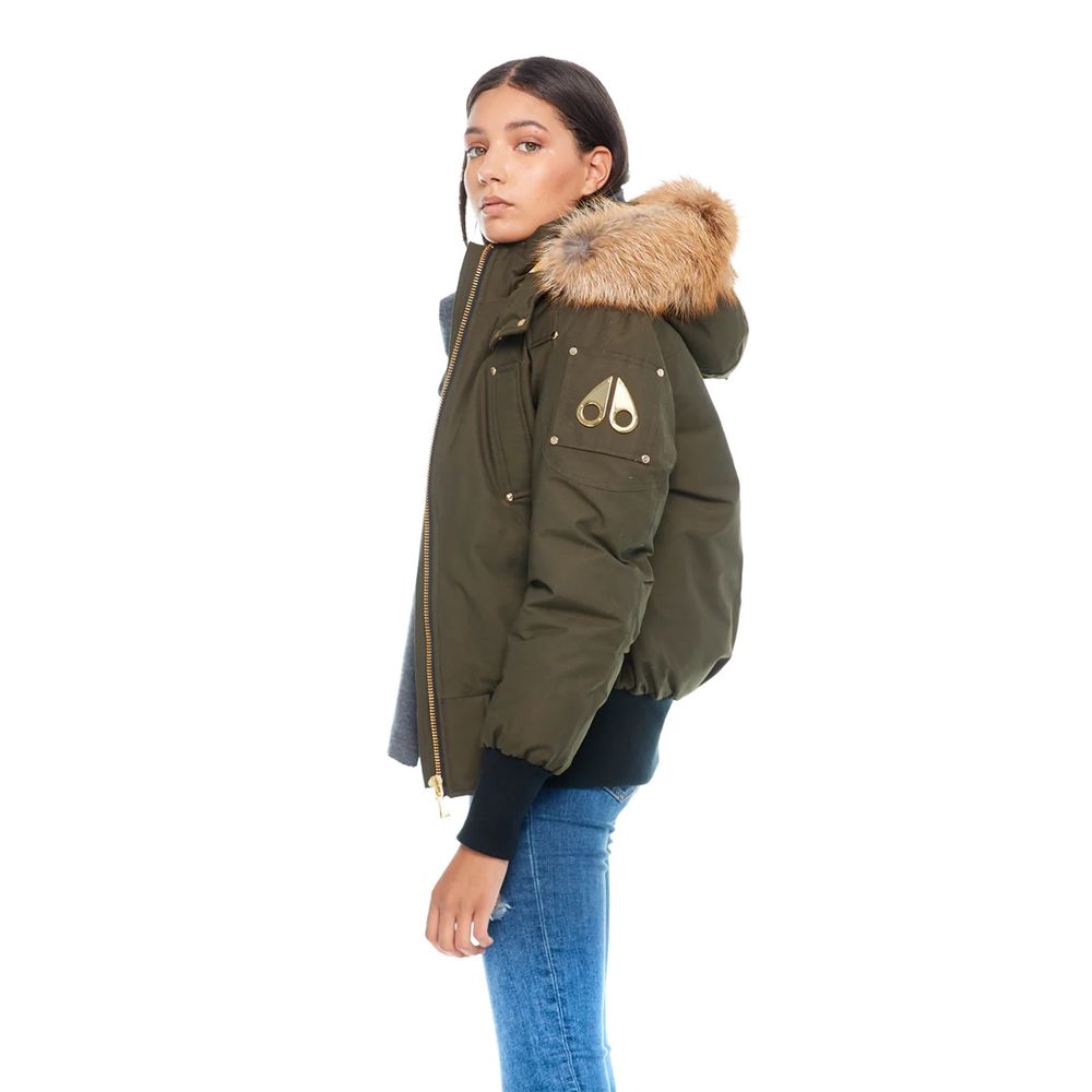 Moose Knuckles Army Nylon naisten Bomber-takki