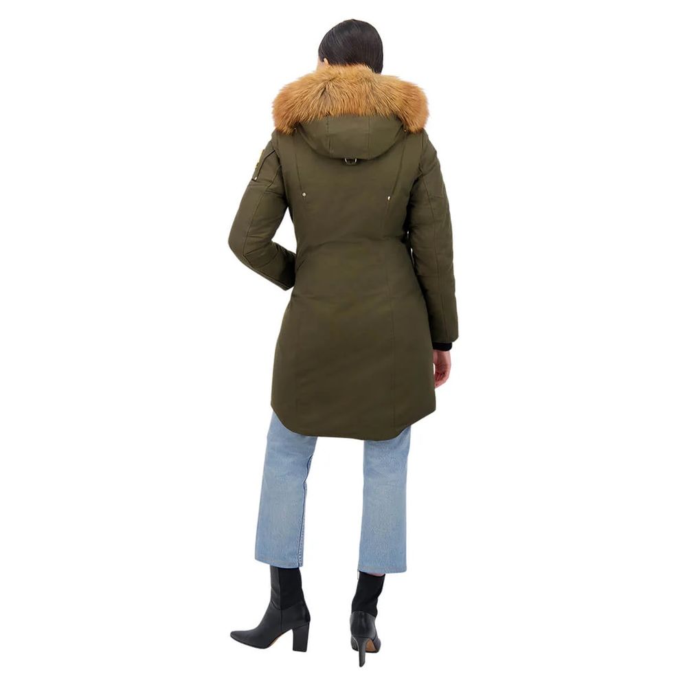 Moose Knuckles Army Cotton Women Parka Coat