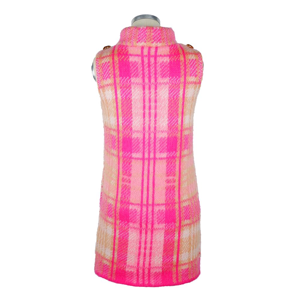 Elisabetta Franchi Fuchsia Mohair naisten mekko