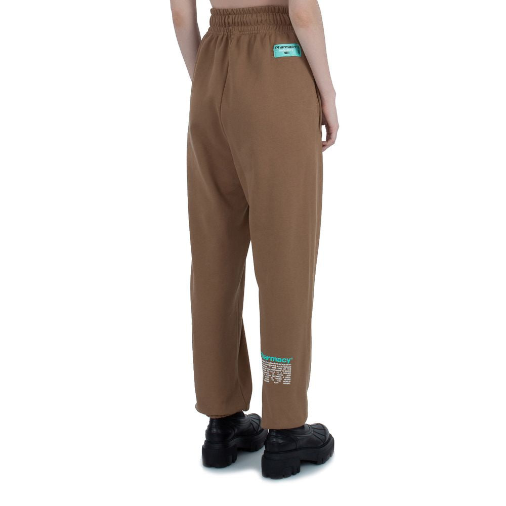 Pharmacy Industry Brown Cotton Women Pants