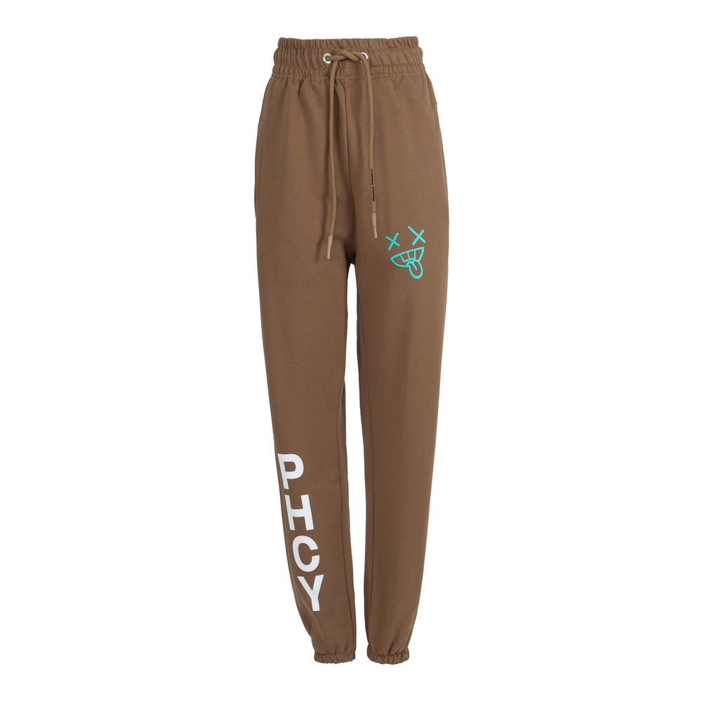 Pharmacy Industry Brown Cotton Women Pants