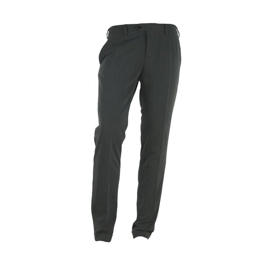 Made in Italy Elegant grey trousers made in Italy