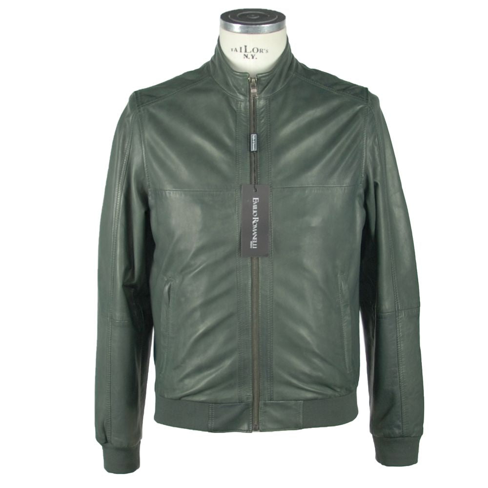 Emilio Romanelli Emerald Elegance Lederjacke