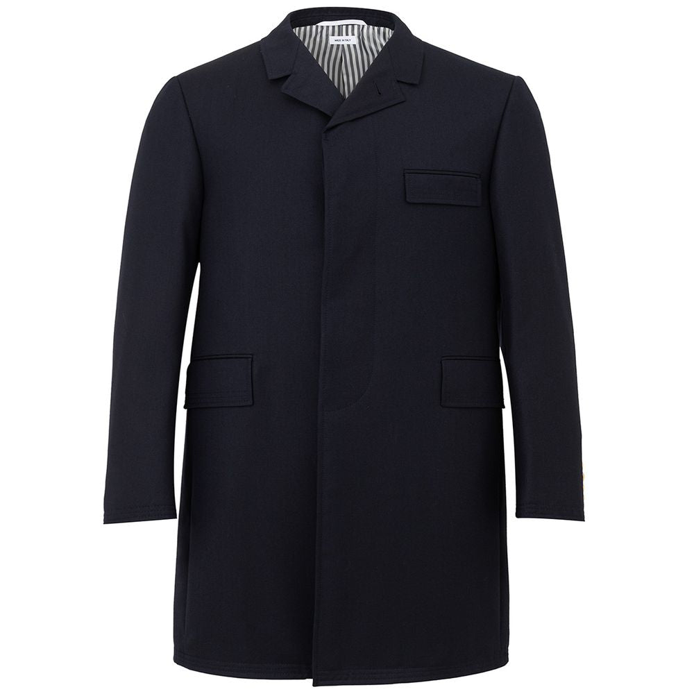 Thom Browne Elegant villatakki Signature Blue