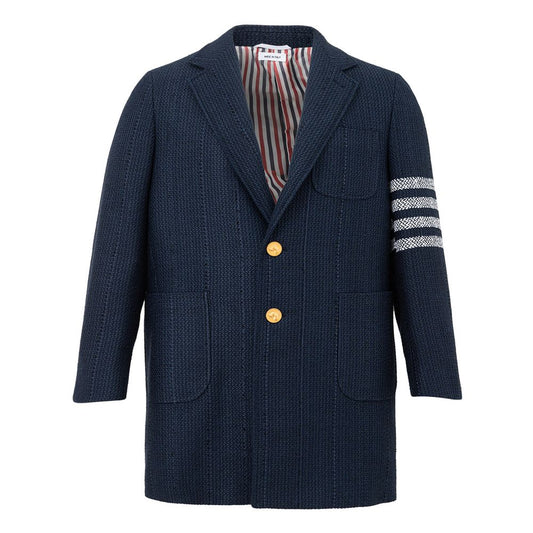 Thom Browne Elegant Blue akryylitakki miehille