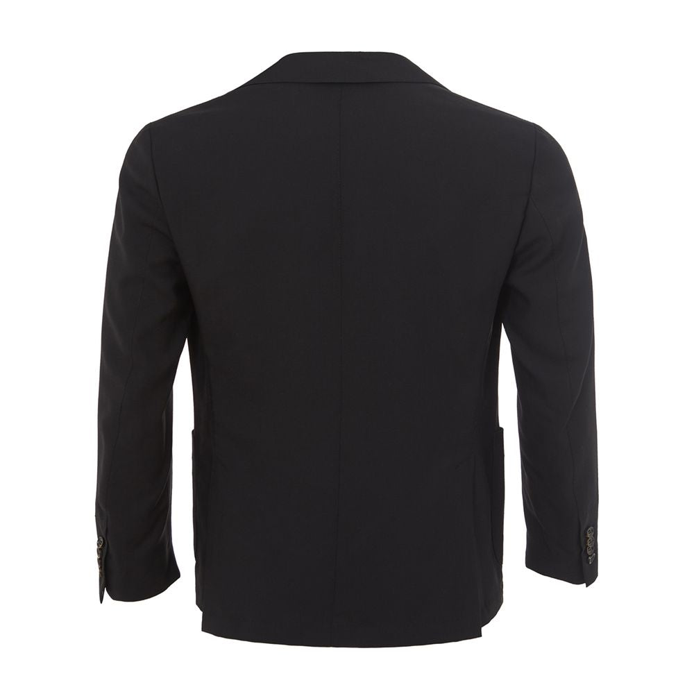 Colombo Elegant black cashmere jacket