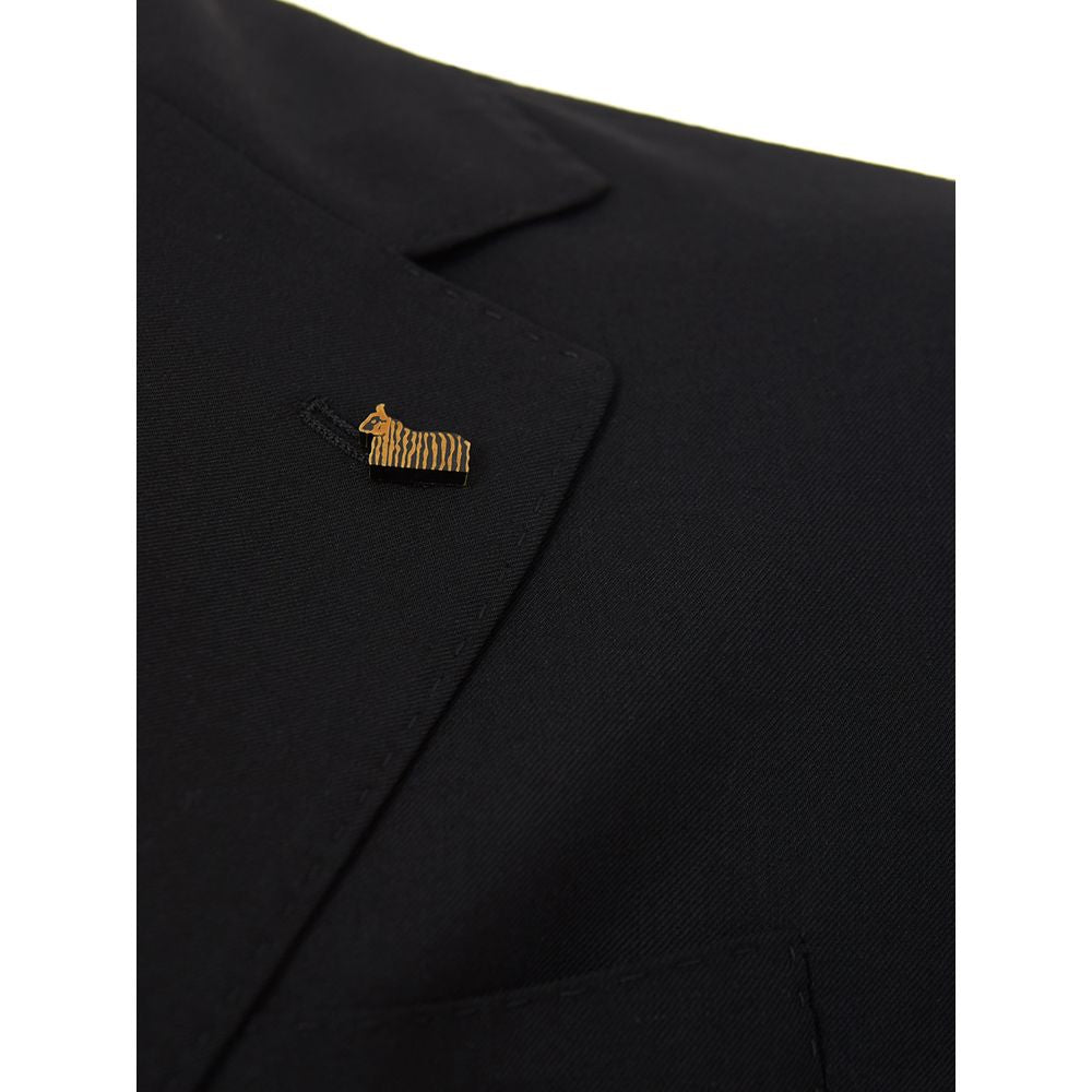 Colombo Elegant black cashmere jacket