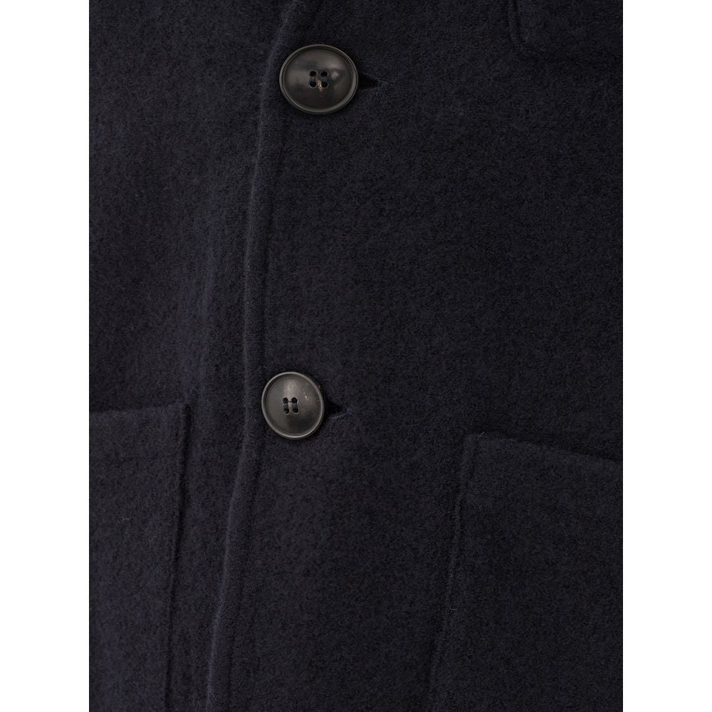 KANGRA Elegante blaue Jacke aus Wolle für Männer