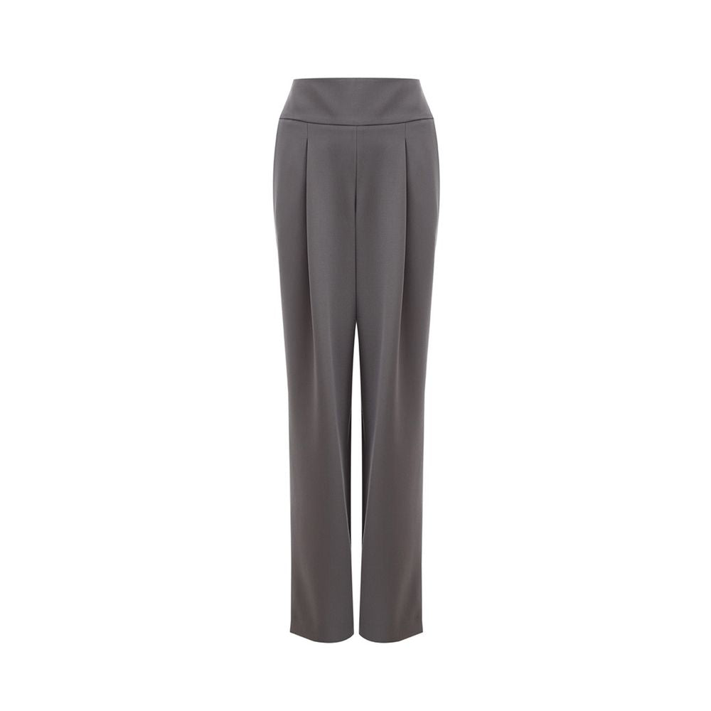 Lardini Chic trousers in grey wool for sophisticated style