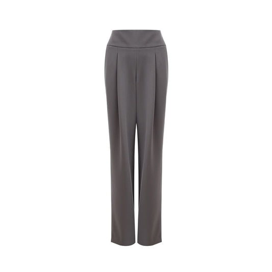 Lardini Chic trousers in grey wool for sophisticated style