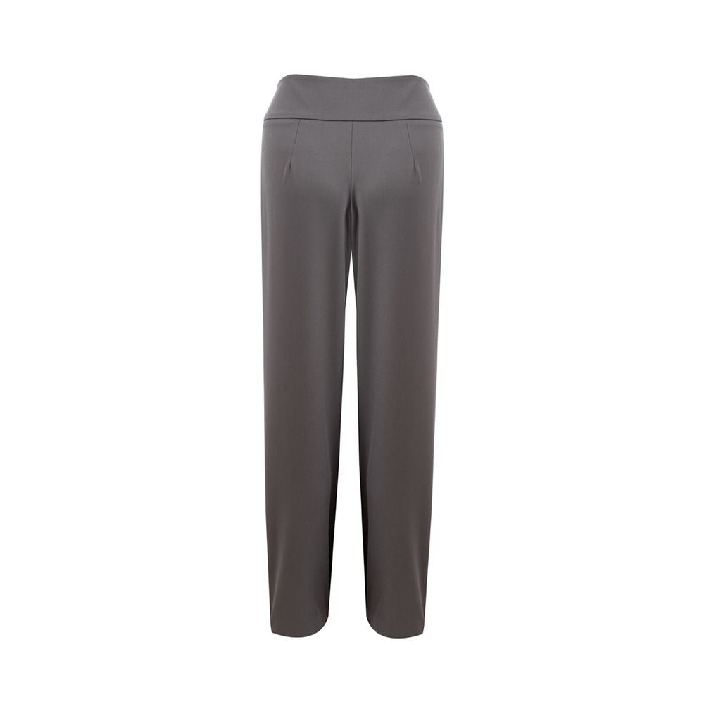 Lardini Chic trousers in grey wool for sophisticated style