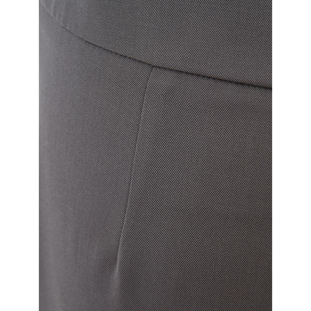 Lardini Chic trousers in grey wool for sophisticated style