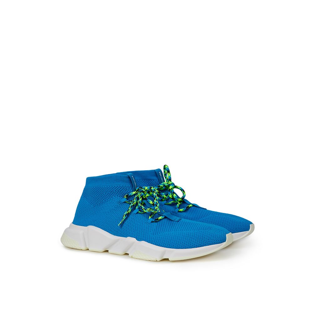 Balenciaga Exquisite blaue Baumwollsneakers für Männer