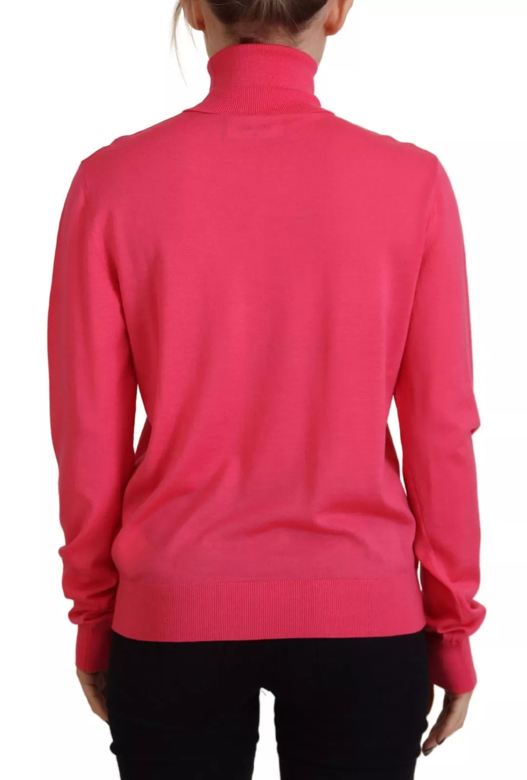 Dsquared² Pink long sleeve turtleneck sweater