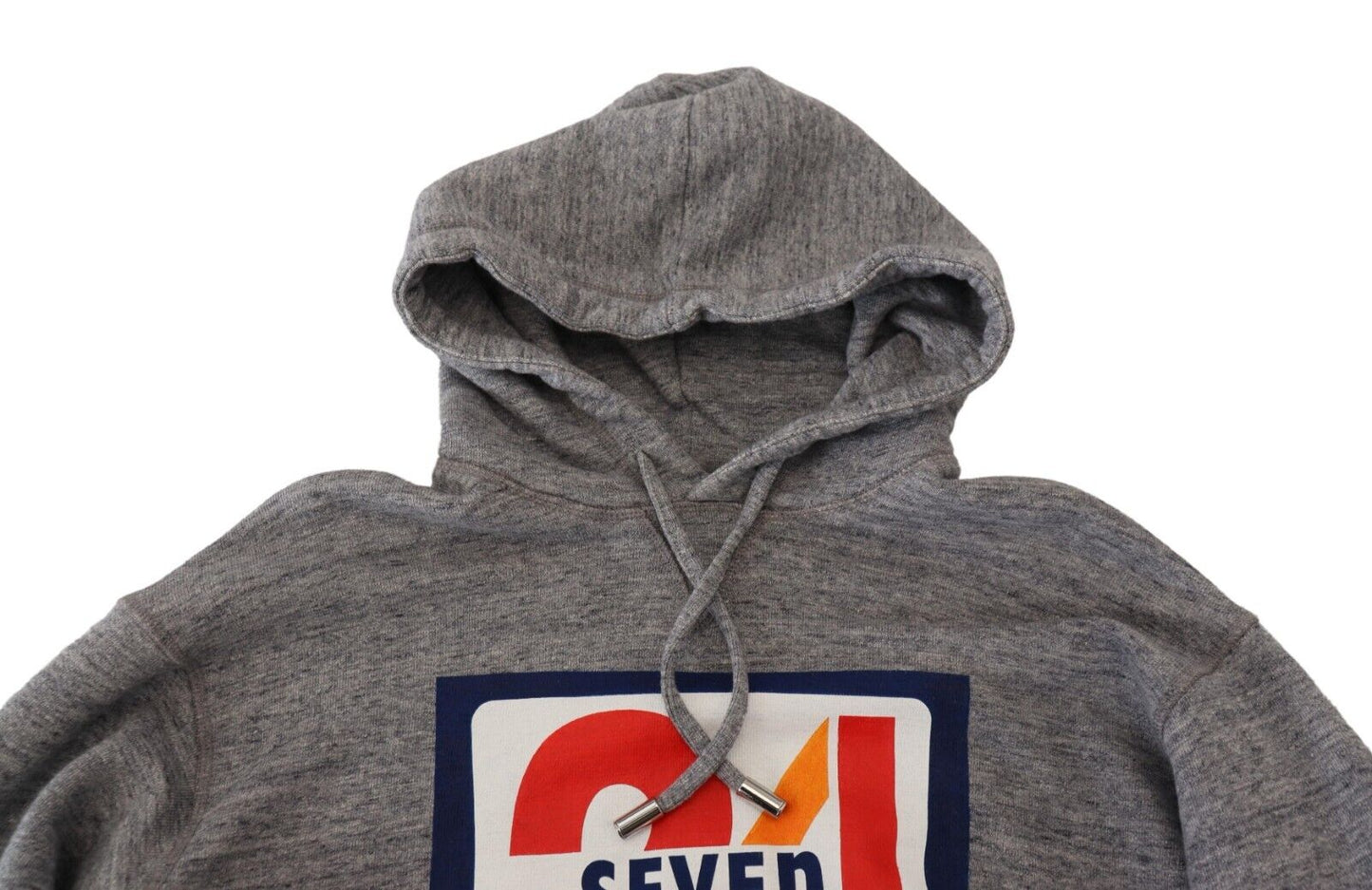 Dsquared² Grey Logo Print Cotton Hoodie Sweatshirt Pullover