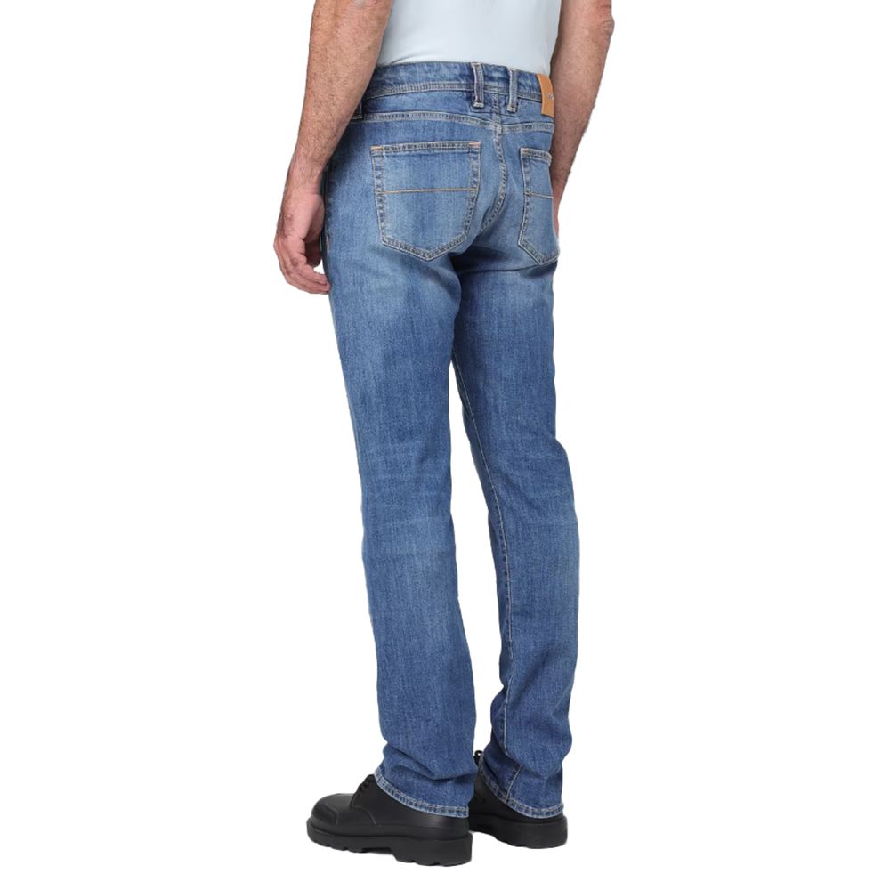 Tramarossa Blaue Baumwolle Herrenjeans