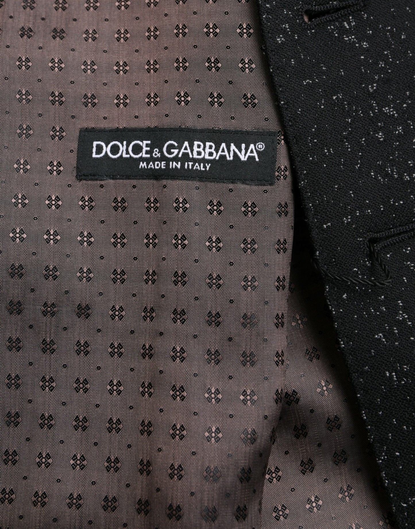 Dolce & Gabbana Schwarz Braun Seidenweste Kleid Formelle Weste