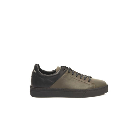 Cerruti 1881 Grünes Leder Herren Sneaker